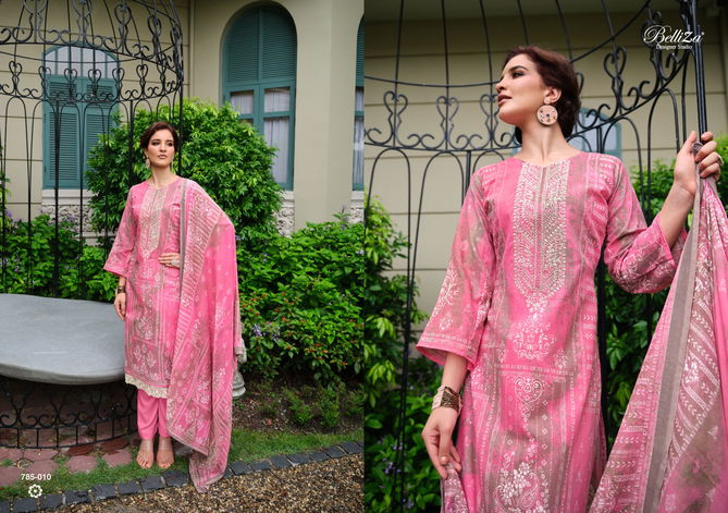 Resham By Beliza Cotton Dress Material Catalog